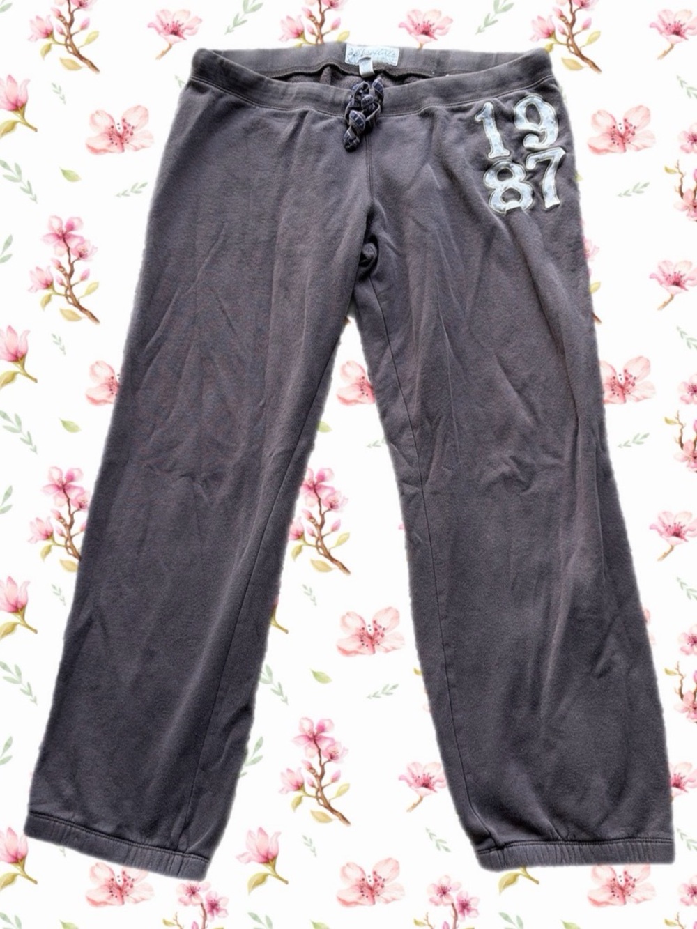 Vintage aeropostale brown 1987 sweatpants 🧸🦋